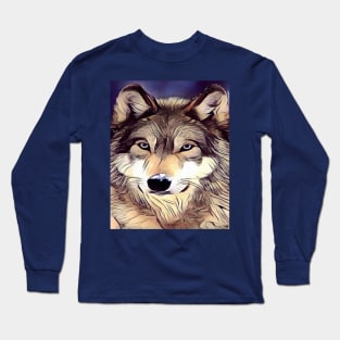 The wolf Long Sleeve T-Shirt